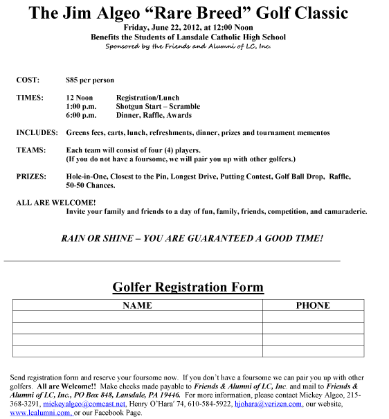 Registration form
